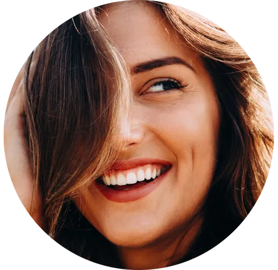 Mulher sorrindo